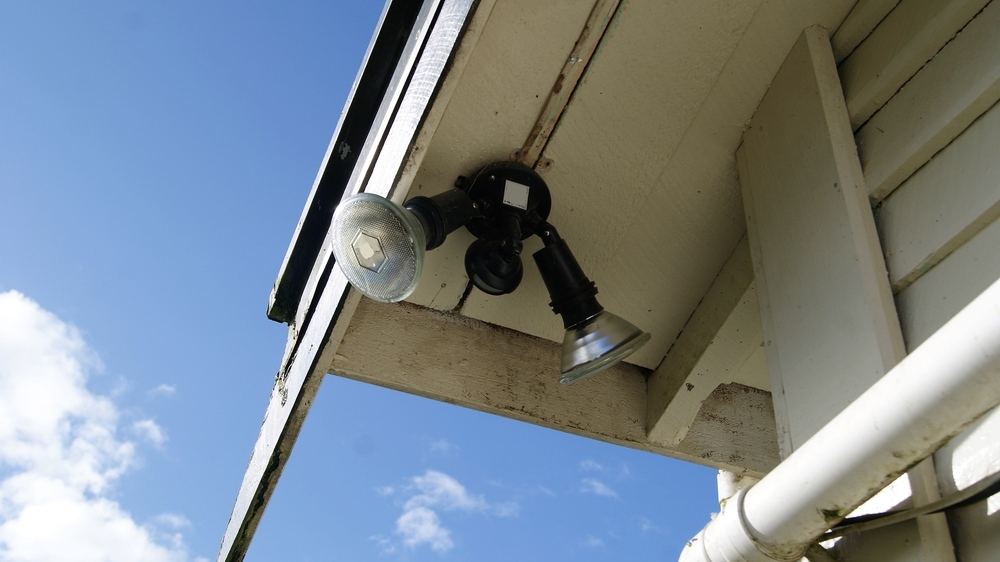 security lights outside home